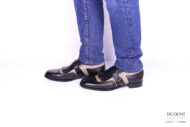 Frangia e fibbia beige – Brecos </br> U255 Calzature uomo