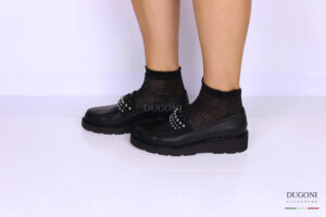 Sneakers slipon con borchiette </br> D1113 Mocassini