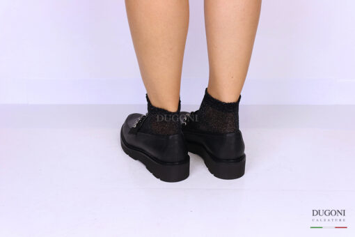 Sneakers slipon con borchiette </br> D1113 Mocassini