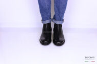 Stivaletto beatles pelle nero </br> U267 Calzature uomo