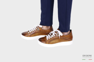 Sneakers marrone chiaro – BRECOS <br>U328 Calzature uomo