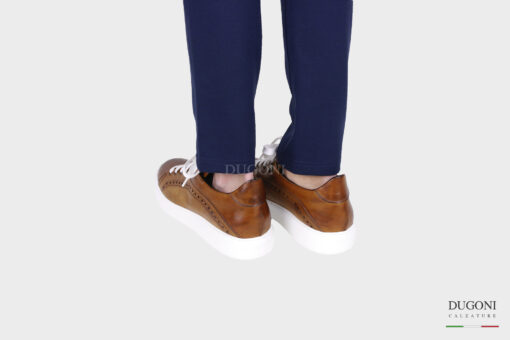 Sneakers marrone chiaro – BRECOS <br>U328 Calzature uomo
