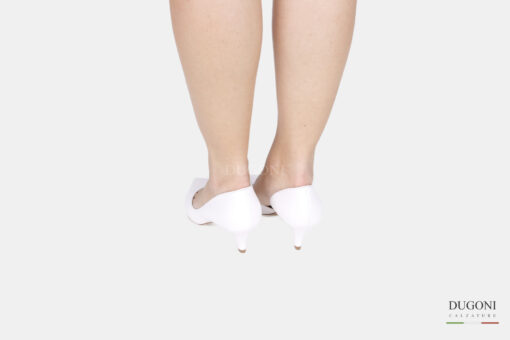 Décolleté spezzata bianca </br> D1413 COLLEZIONE SPOSA