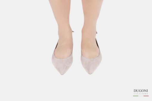 Ballerina fiocco beige </br> D880 Ballerine