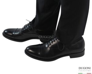 Francesina  in pelle nera </br> <span>-lavorazione blake- </span> </br>BRECOS </br> U262 Calzature uomo Francesina  in pelle nera </br> <span>-lavorazione blake- </span> </br>BRECOS </br> U262 Calzature uomo