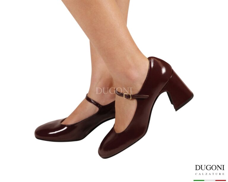 Mary Jane in pelle mogano D1944 Mary Jane