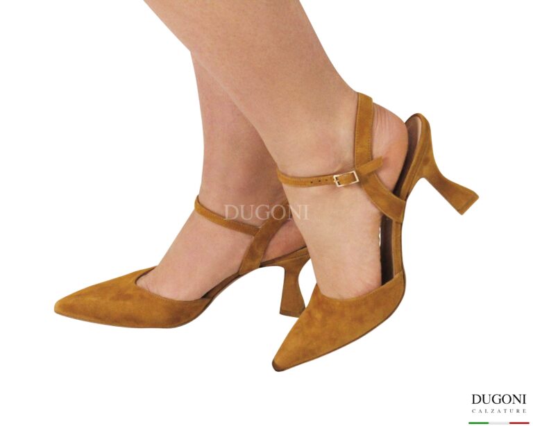 Mary Jane in camoscio tabacco  <br/> D1992 Mary Jane